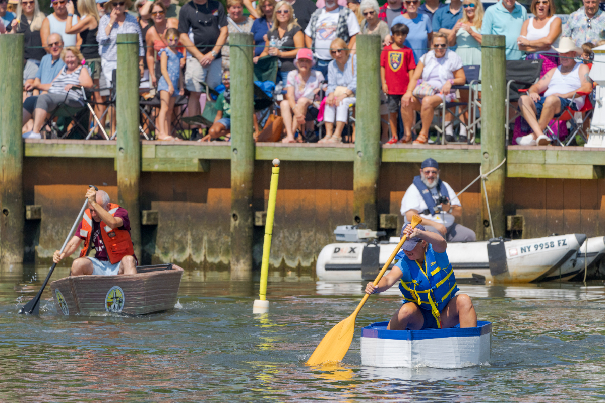 Daily Update Photos from 12th annual Cardboard Boat Race; Rescued