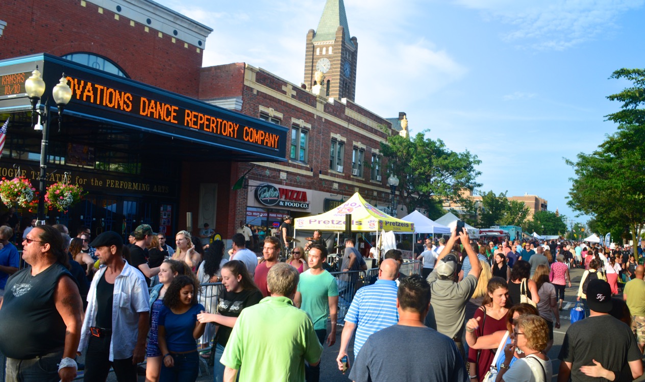 Riverhead BID officials are looking into staging an event like Patchogue's popular "Alive After Five" series downtown. (Photo courtesy Michael White)