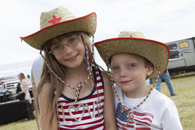 Sophie DePierro, 8, and brother Leo, 6, of Westhampton Beach.