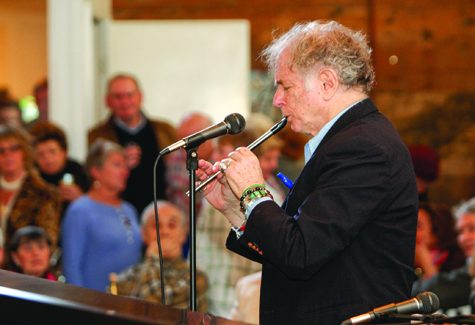     RANDEE DADDONA FILE PHOTO | Composer David Amran showed off his talents with a Winterfest performance at Castello di Borghese Vineyard & Winery in Cutchogue Sunday.