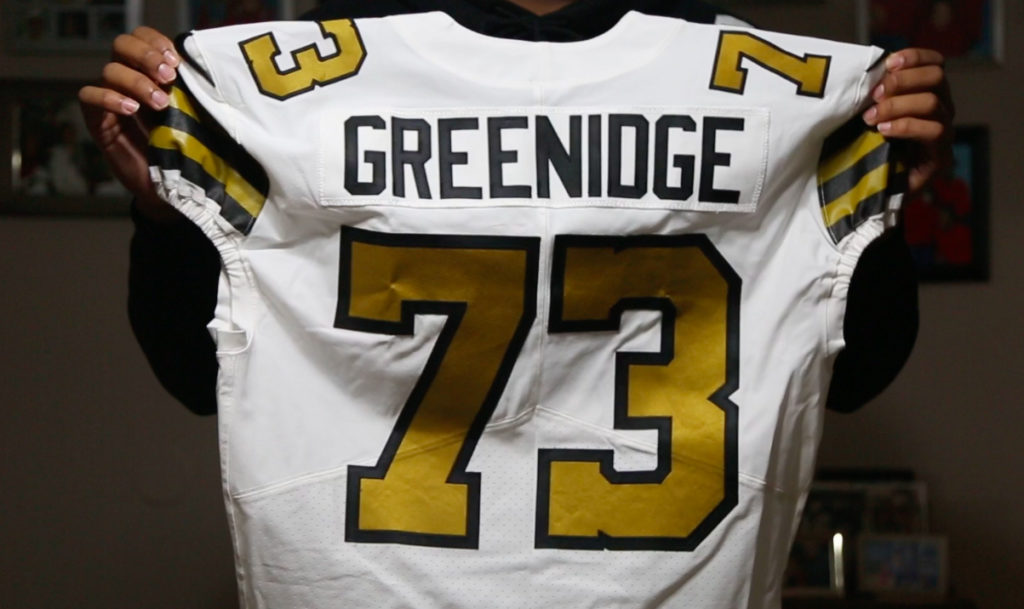 Riverhead grad Ethan Greenidge takes field for New Orleans Saints