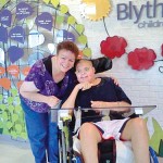 CARINGBRIDGE.COM COURTESY PHOTO | Nancy Reyer and her son, Michael Hubbard, celebrated Mother's Day in 2012 at Blythesdale Children's Hospital. 