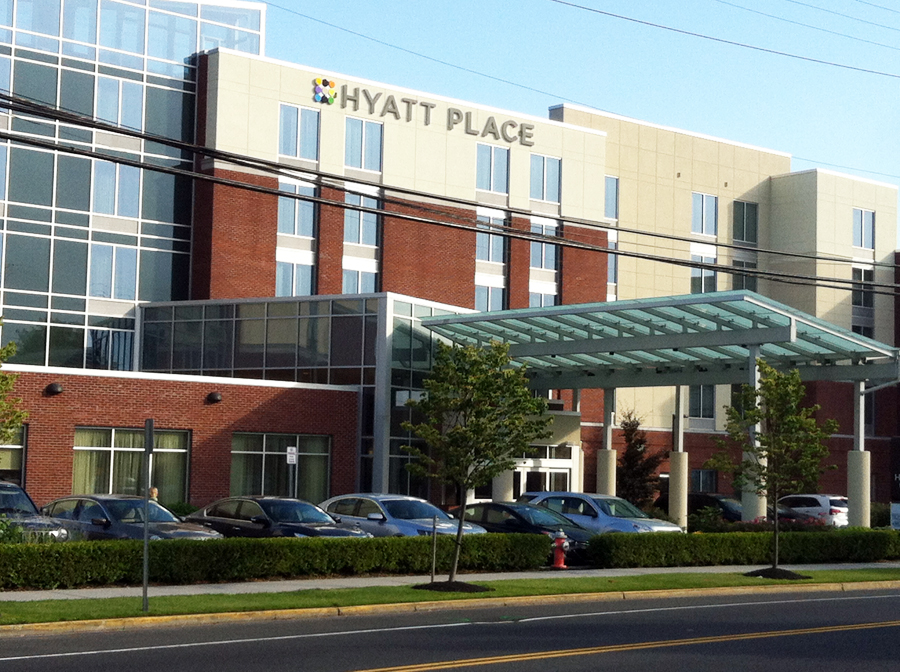 Thursday morning's networking event will be held at the Hyatt in downtown Riverhead. 
