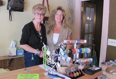 Brigitte Horstmann and her daughter Nancy Koehler recently opened Frog Lady, a handbag, clothing and accessories boutique, in Wading River.