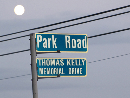 Tom Kelly Memorial Drive at night Tom Kelly, FDNY, Sept. 11, Reeves Park
