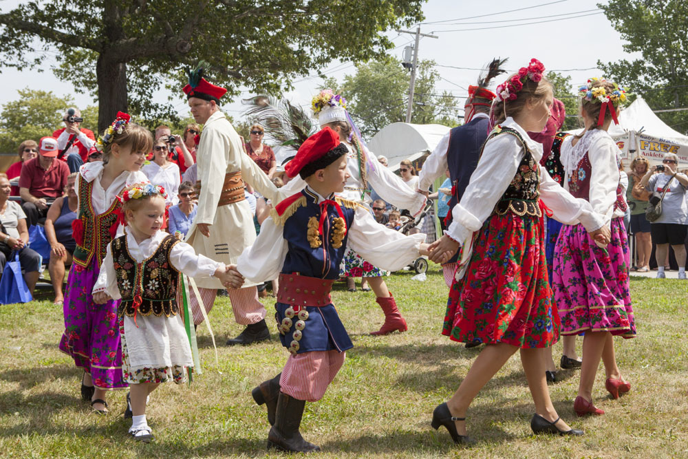 The 40th annual Polish Town Fair was held Saturday. (Credit: Katharine Schroeder)