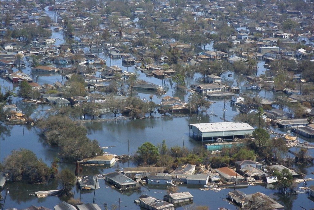 See more aerial photos of the aftermath of Hurricane Katrina ...