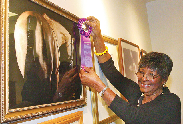 Friends of the Library Photo Show chairwoman Thelma Booker in 2014. (Credit: Barbaraellen Koch, file)