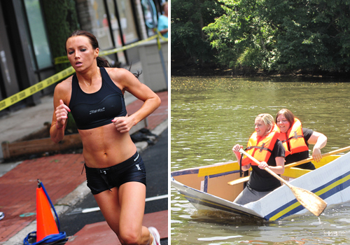 The Riverhead Rocks Triathlon and Cardboard Boat Race will be held the same weekend this summer.