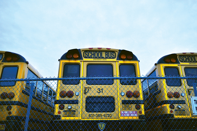 Riverhead School District bus