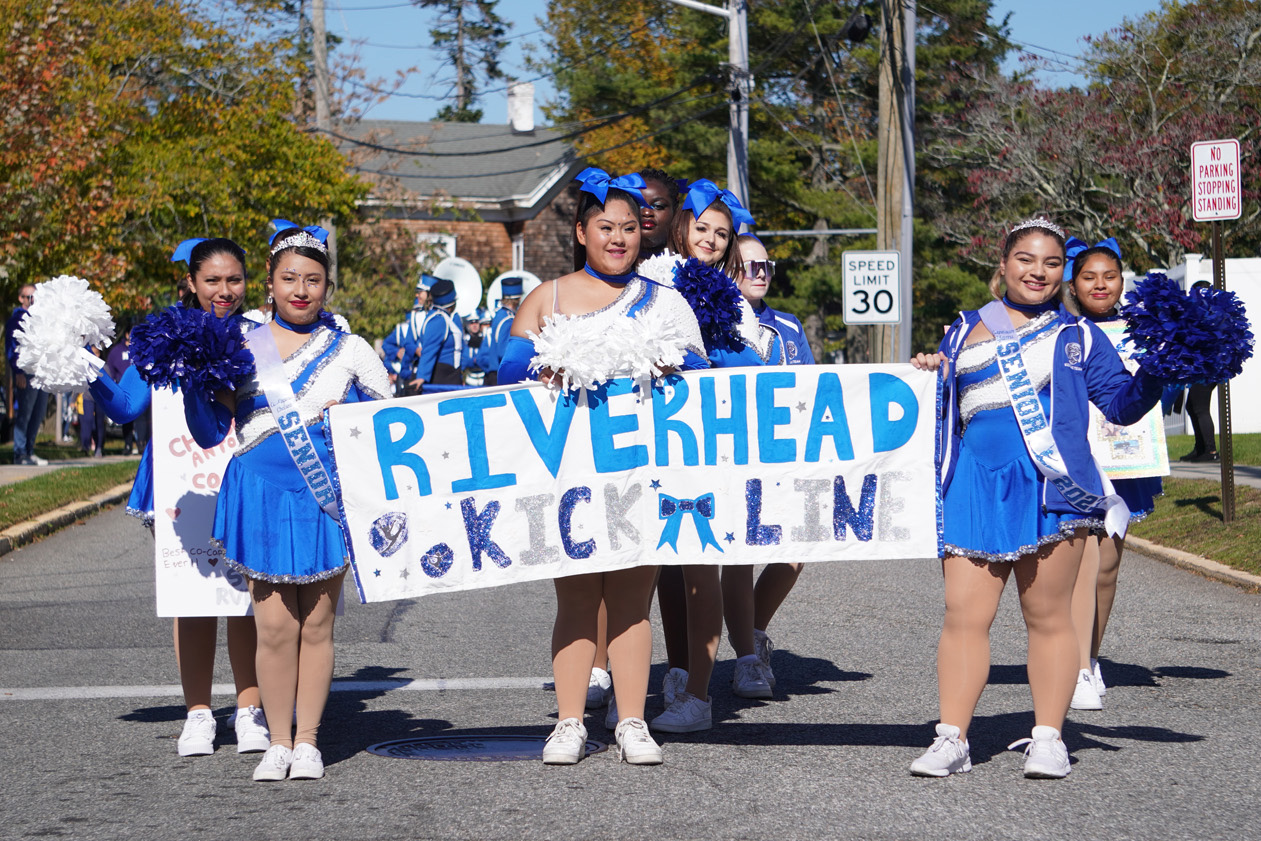 Superherothemed parade for Riverhead High School Photos