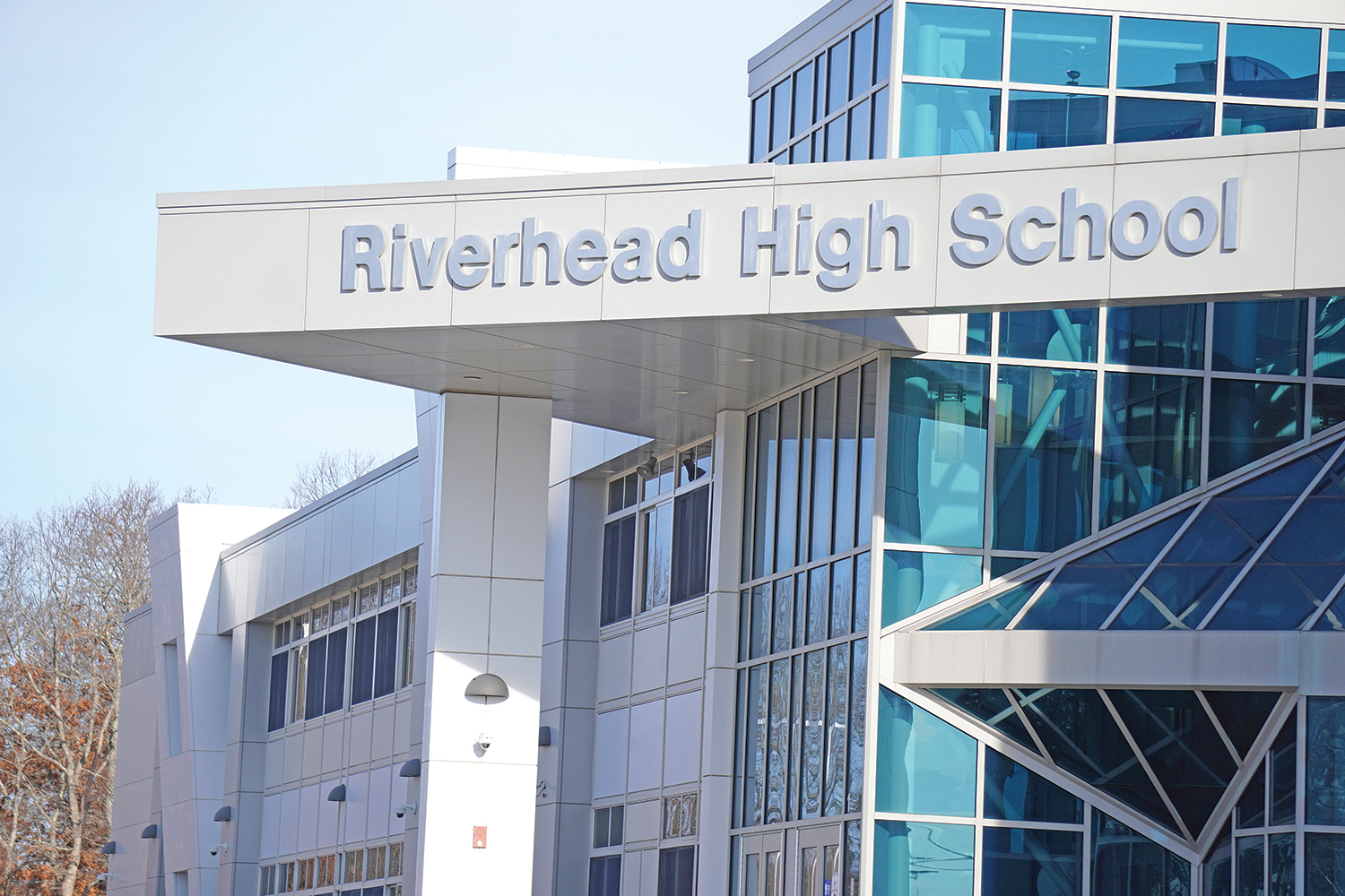 Riverhead High Schools New Library Unveiled Riverhead News Review