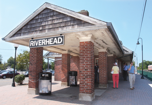 The Riverhead Train Station will be leased out to Islandwide Transportation starting next month. (Credit: Barbaraellen Koch)