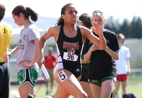 McGann-Mercy graduate Saśa Vann will compete in the NCAA Division III Championships this weekend. (Credit: Buffalo State Athletics)
