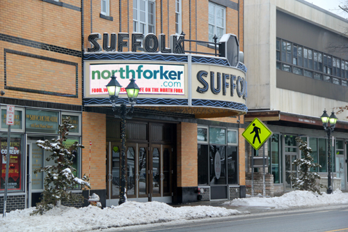 The Suffolk Theater. Carrie Miller photo.