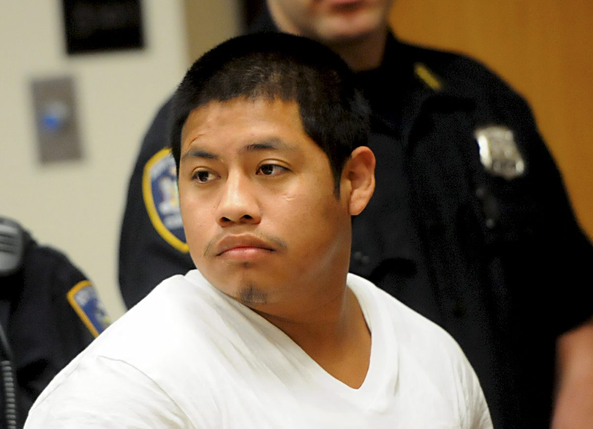 Guillermo Alvarado Ajcuc was sentenced to 25 years to life Tuesday morning for the murder of Mirian Yohanna Garcia Mansilla. (Credit: James Carbone, Newsday)