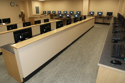 A new computer lab.
