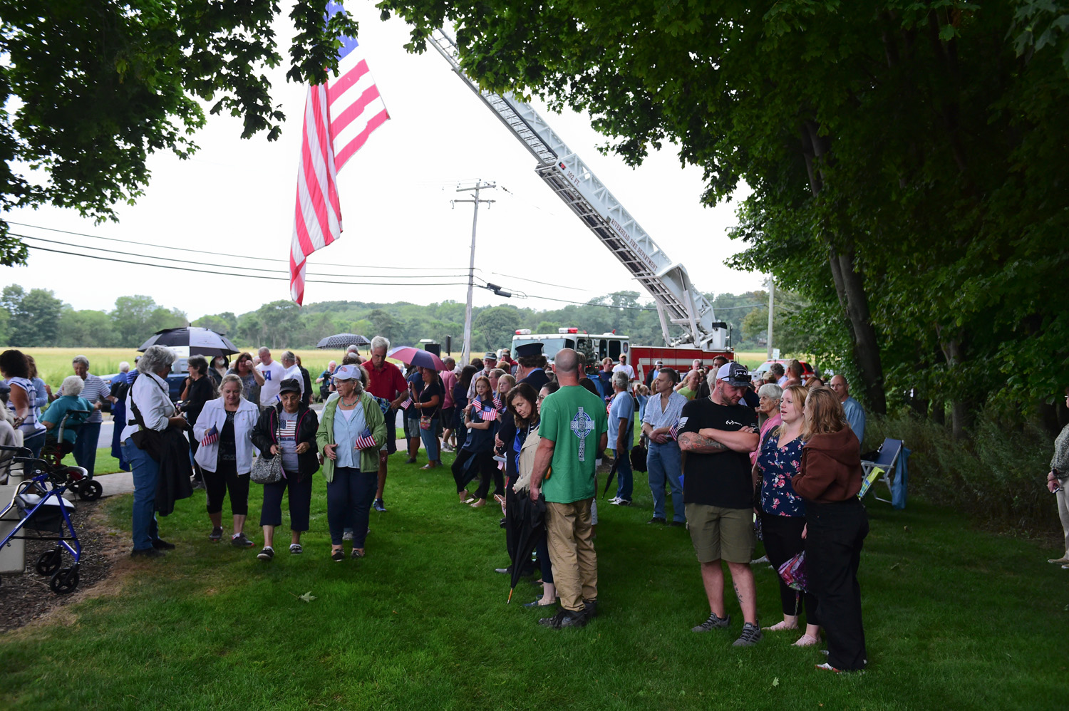 Honoring the lives lost on 9/11 at annual Reeves Park ceremony ...