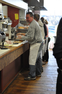 RACHEL YOUNG PHOTO | Adam Nedvin, the new owner of Wading River Delicatessen on Route 25A.