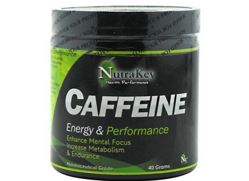 A powdered caffeine product by Nutrakey.