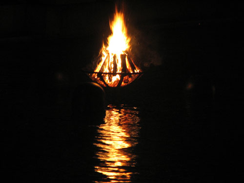 FLICKR PHOTO/thurdl01 | Riverhead could soon see its own incarnation of Water Fire, as pictured in Providence.