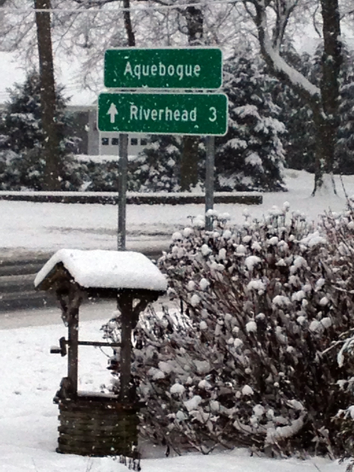 Main Road in Aquebogue. Connie Arigo photo.