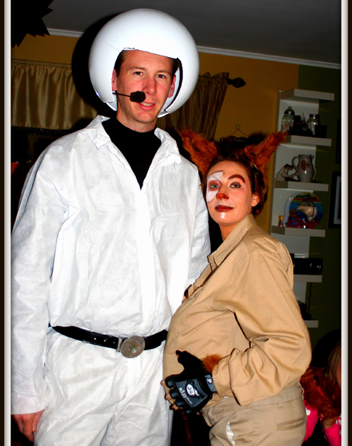 Jeff and Melissa Micari won the best costume contest at Suffolk Theater this weekend.