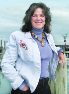 Former seagoing chef Karen Wells.