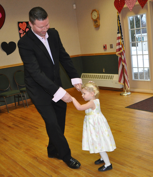 Ken Schumejda of Riverhead with his 2-year-old daughter, Kennedy.