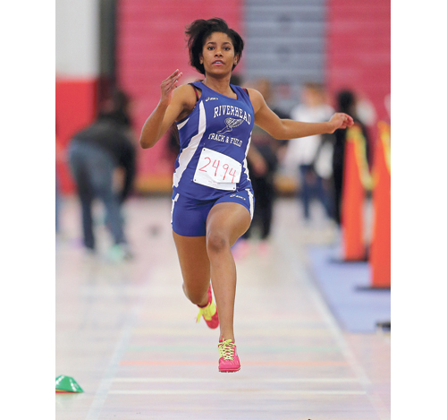 Riverhead's Ashley Courts will compete in the jumping events this year. (Credit: Daniel De Mato)