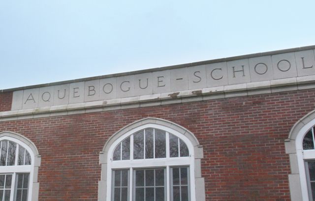 For those not from the area, Aquebogue can be tricky to spell. (Credit: Barbaraellen Koch)
