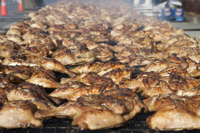 Chicken will be grilled up Aug. 2 at (Credit: Katharine Schroeder, file)