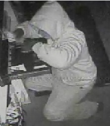 Police say this man broke into North Fork Bacon in Wading River. (Credit: Riverhead police) 