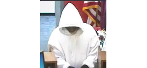 Police say this man robbed Capital One Bank in Jamesport on Tuesday. (Credit: Riverhead Town Police Department)