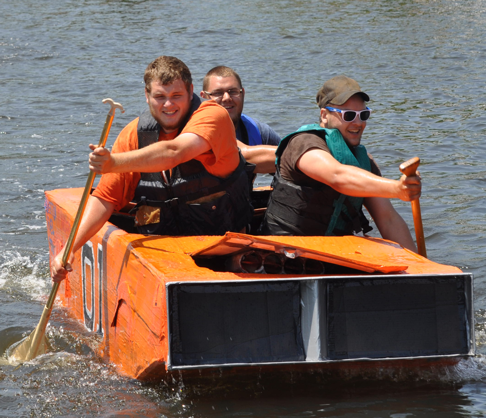 The crew of the General Lee placed first after a next-to-last finish last year. (Credit: Grant Parpan)