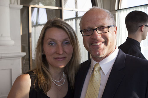 Dr. Steven Sygman and wife Marika. (Credit: Katharine Schroeder)