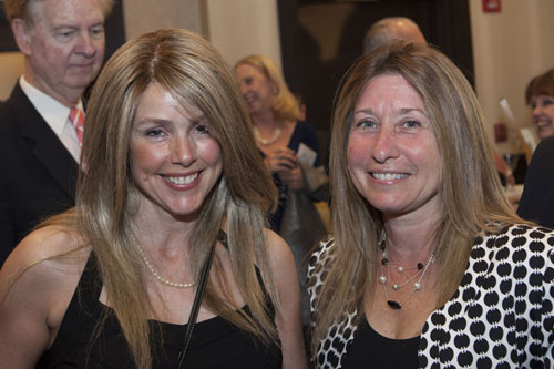 Kathy Syron, left, with Jenny Schoenstein. (Credit: Katharine Schroeder)