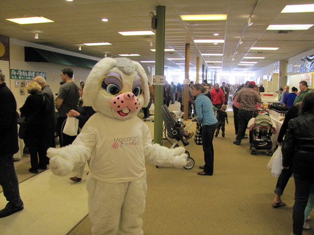 The farmers market in downtown Riverhead held an Easter egg hunt Saturday.
