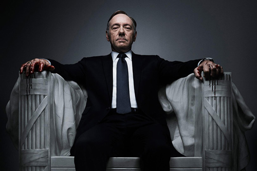 Kevin Spacey stars in ‘House of Cards’ (Netflix promotional photo). 