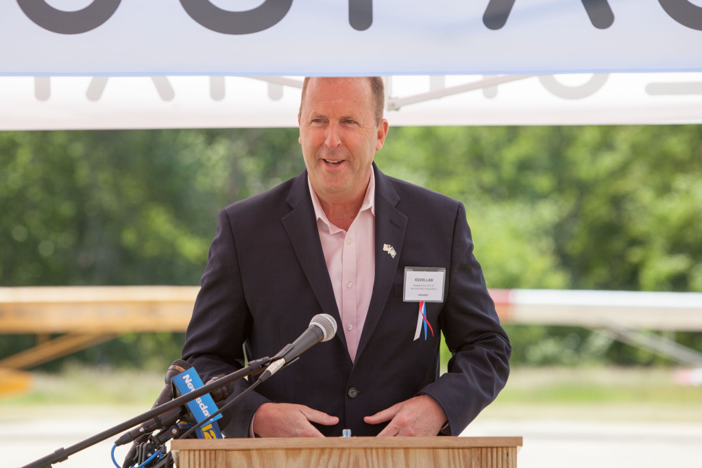 Kevin Law, president and CEO of the Long Island Association. (Credit: Katharine Schroeder)