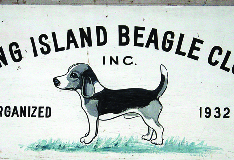 BARBARAELLEN KOCH FILE PHOTO | The Beagle Club's sign was in the barn as of 2005.