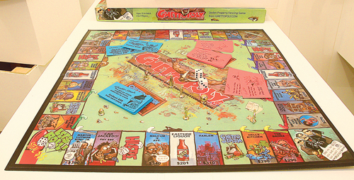 BARBARAELLEN KOCH PHOTO A game based on Monopoly which came out in 2003 called "Ghettopoly".