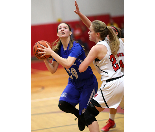 Riverhead basketball player Mary Reiter 123015