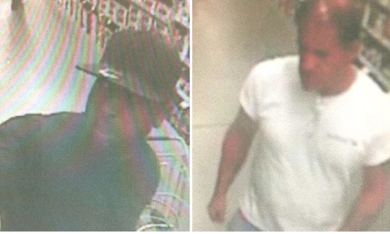 COURTESY SCPD | Police say these two men stole from Lowe's last month.