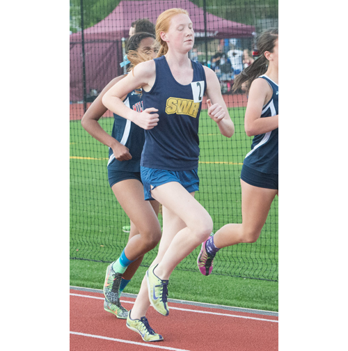 Shoreham-Wading River sophomore Alexandra Hays was a runner-up in the 3,000 meters at last year's Section XI Individual Championships. (Credit: Robert O'Rourk, file)