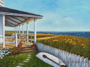'New Suffolk Porch" by Jo-Ann Corretti