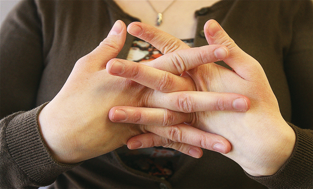 The author has always been able to crack her knuckles — and almost all her other joints, for that matter. But is the habit bad for your health? (Credit: Barbaraellen Koch)