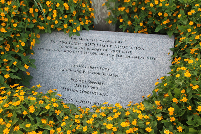 The memorial at Smith Point County Park. (Credit: Grant Parpan)