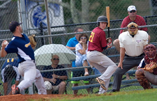 Former Tomcats player  Jake Farr during the 2013 season. (Credit: Garret Meade, file)