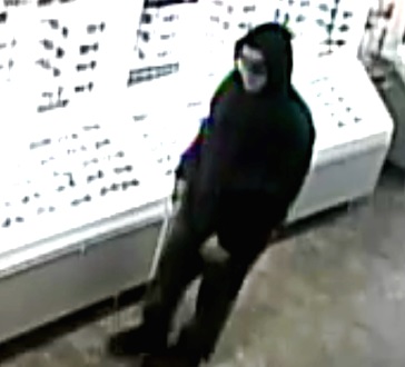 Police said this man robbed Sunglass Hut in Tanger earlier this week. (Credit: Suffolk County Crime Stoppers)